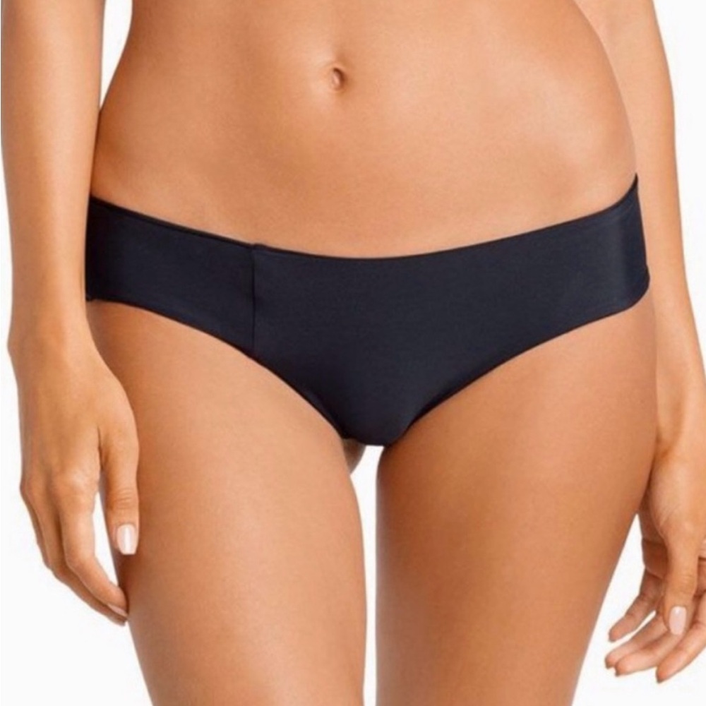 Boys + Arrows Black Seamless Wallace Bikini Bottoms- Swimwear Size Medium